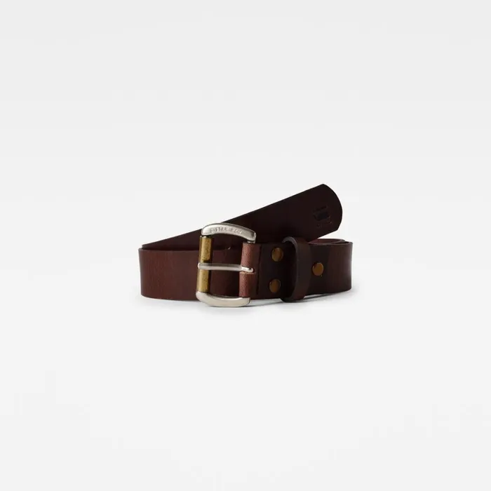Accessories Men GStar RAW Dast Belt Dark Brownoxide Stone