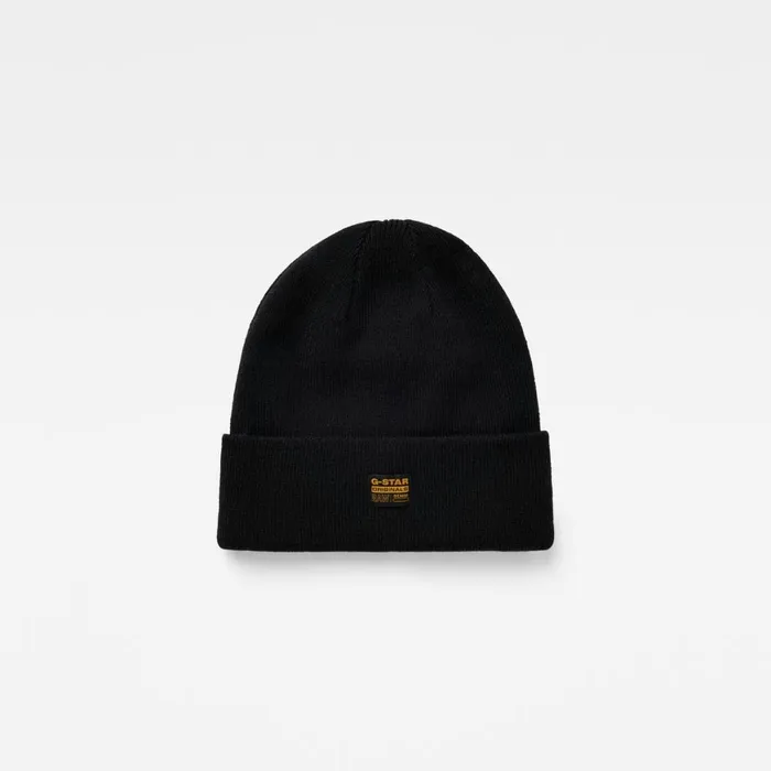 Accessories Men GStar RAW Effo Long Beanie Dark Black