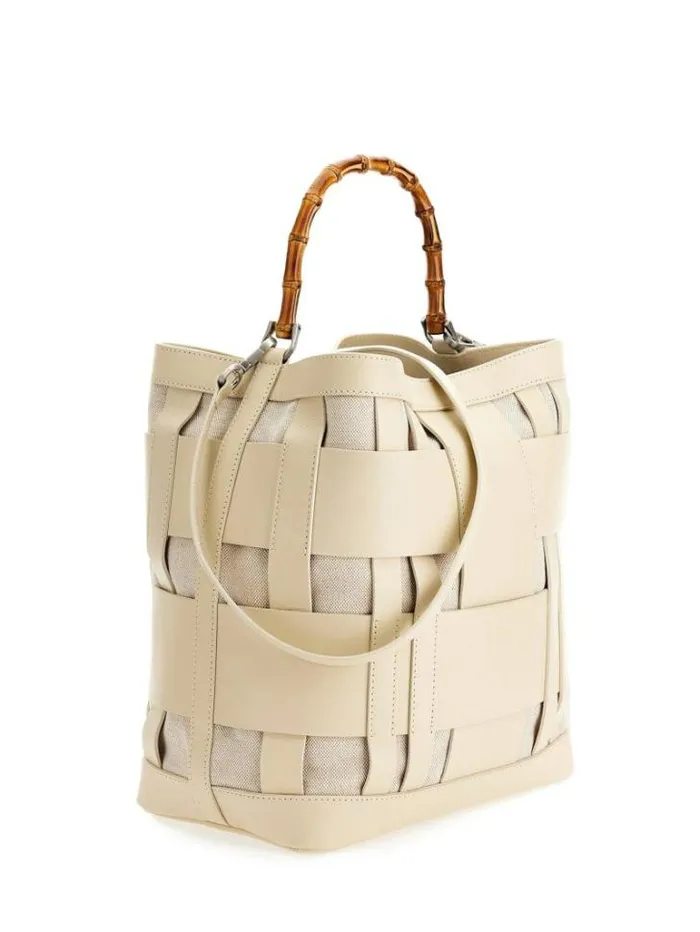 Accessories Women Marciano Aida Woven Leather Hobo Bag Off Accessories Women Marciano Aida Woven Leather Hobo Bag Off