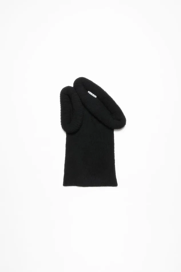Acne Studios Knit Blouse Black Woman Knitwear