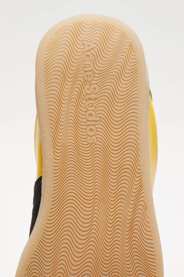 Acne Studios Laceup Sneakers Yellowblack Woman Shoes