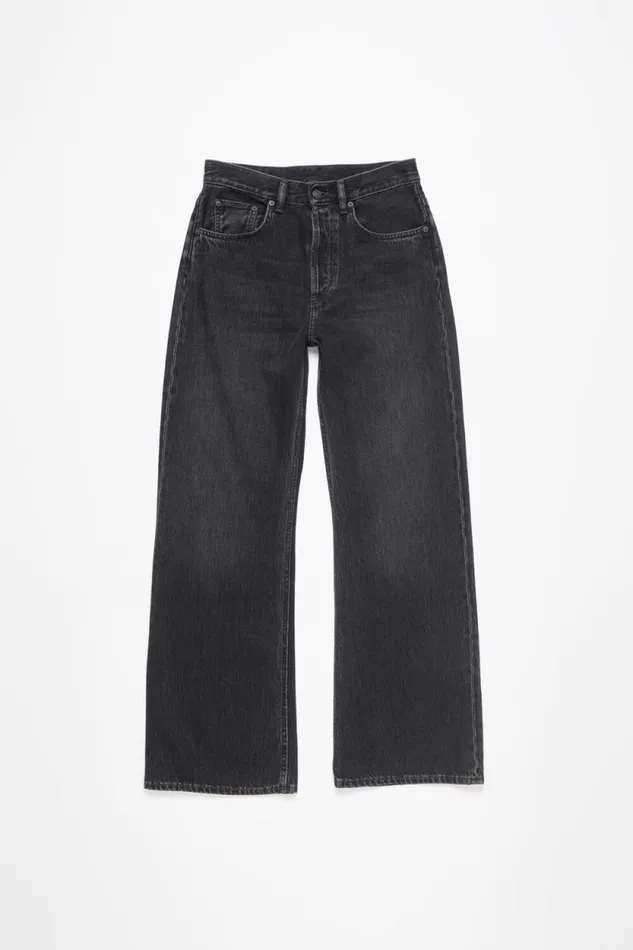 Acne Studios Loose Fit Jeans 8211 2021F Black Woman Jeans
