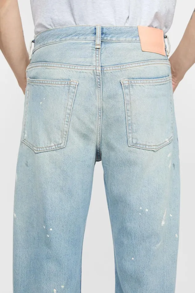 Acne Studios Loose Fit Jeans 8211 2021M Light Blue Man Jeans