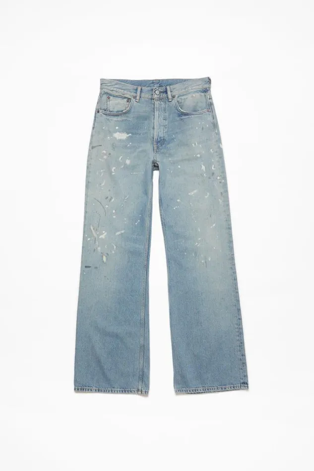 Acne Studios Loose Fit Jeans 8211 2021M Light Blue Man Jeans
