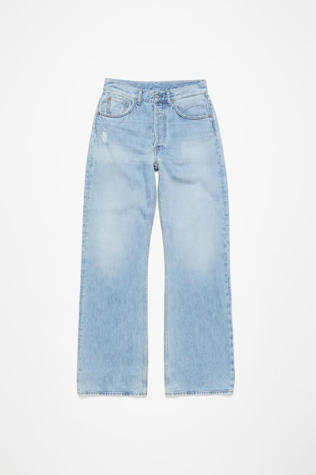 Acne Studios Loose Fit Jeans 8211 2021M Light Blue Man Jeans