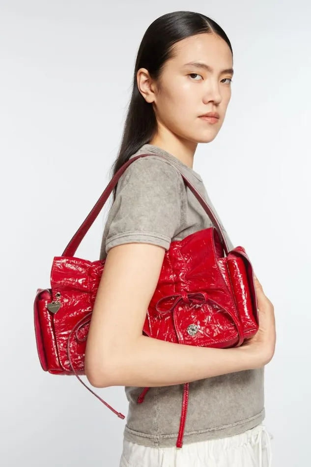 Acne Studios Multipocket Bag Red Man Bags