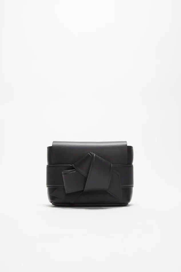 Acne Studios Musubi Mini Crossbody Bag Black Woman Bags