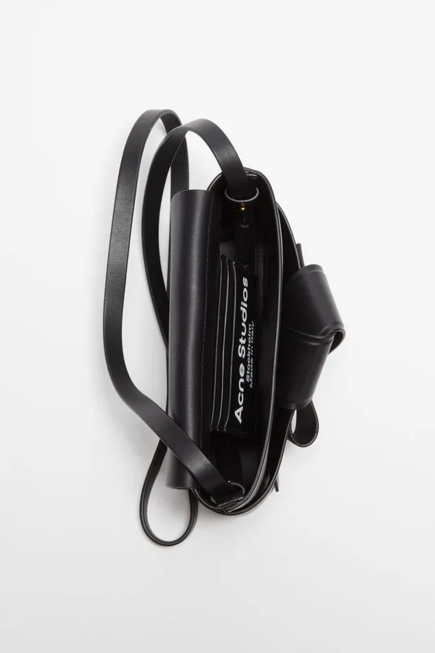 Acne Studios Musubi Mini Crossbody Bag Black Woman Bags