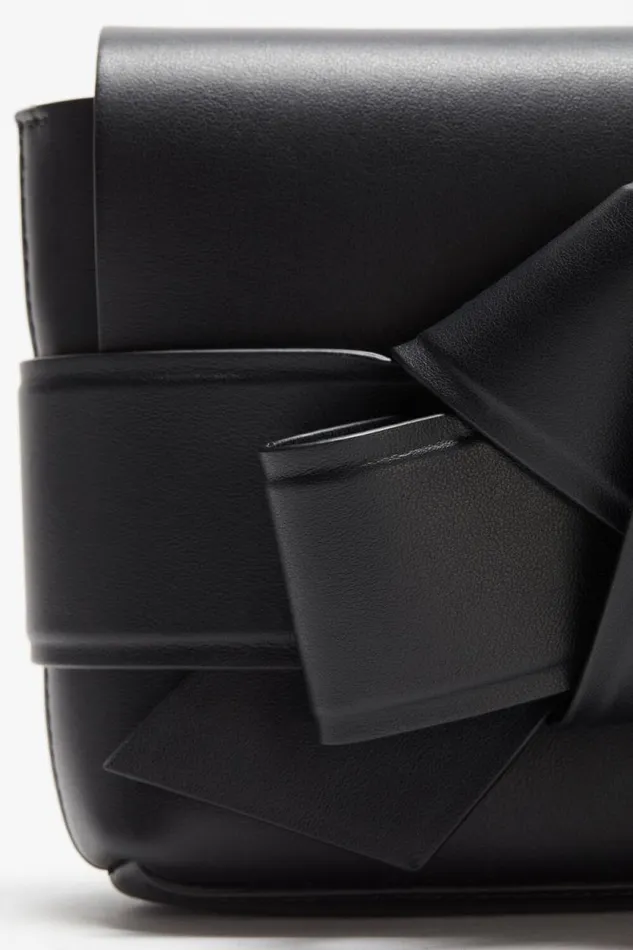 Acne Studios Musubi Mini Crossbody Bag Black Woman Bags