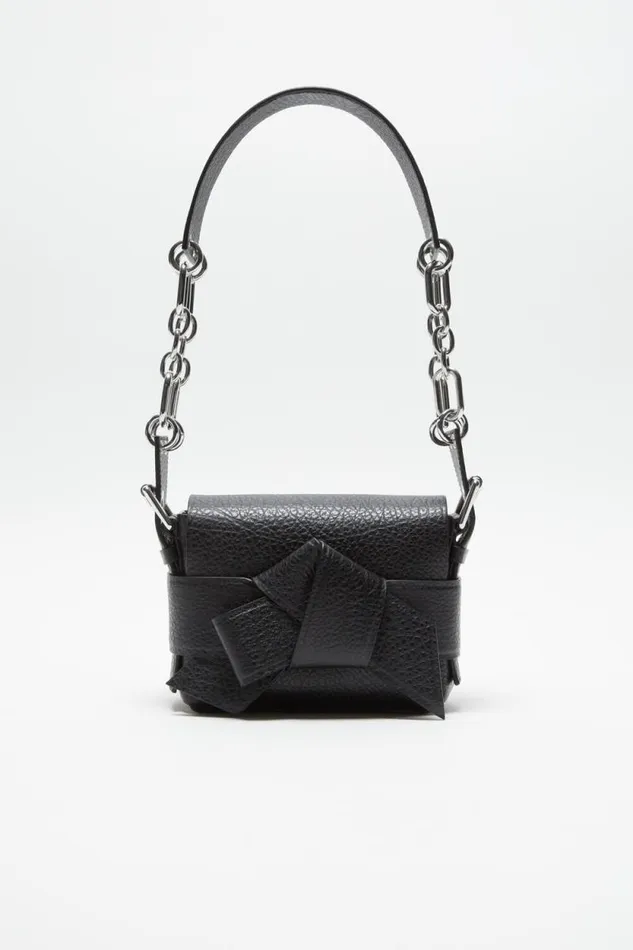 Acne Studios Musubi Shoulder Bag Black Man Bags