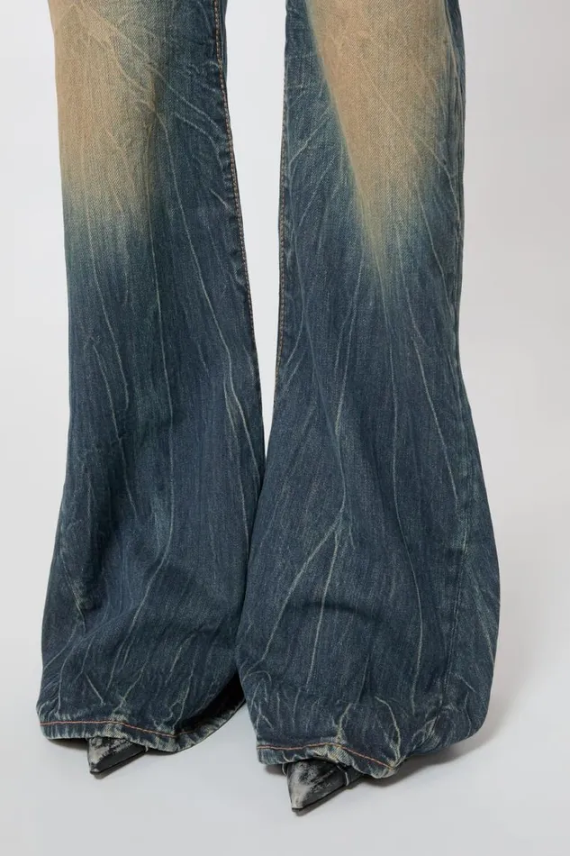 Acne Studios Regular Fit Jeans 8211 2024F Dark Blue Woman Jeans