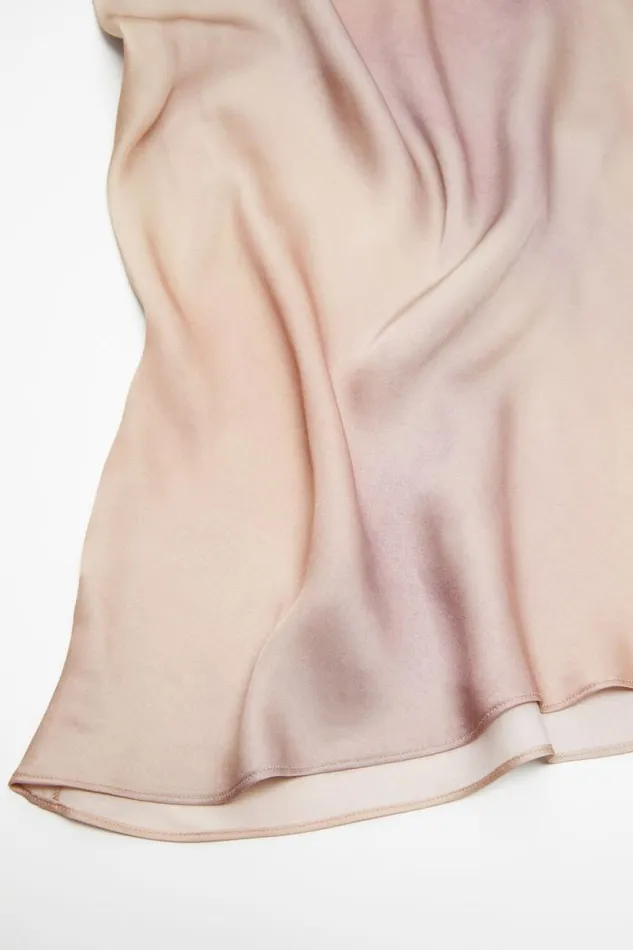 Acne Studios Strap Dress Multi Pink Woman Dresses