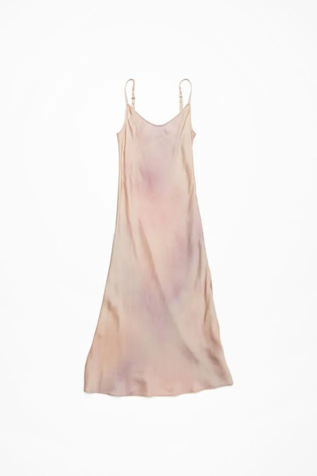 Acne Studios Strap Dress Multi Pink Woman Dresses