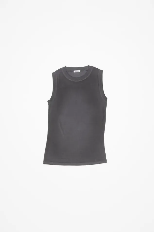 Acne Studios Tank Top Black Woman Tshirts