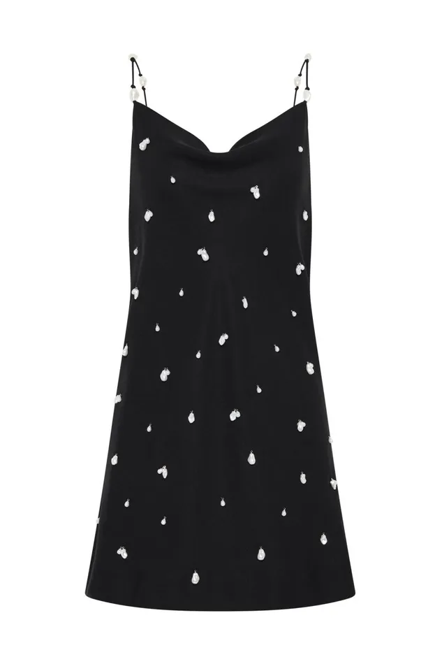 Aje Dresses Akoya Mini Dress Black 8211 Women Aje Dresses Akoya Mini Dress Black 8211 Women