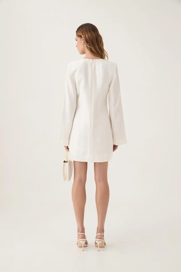 Aje Dresses Bettina Pendant Mini Dress Ivory 8211 Women Aje Dresses Bettina Pendant Mini Dress Ivory 8211 Women