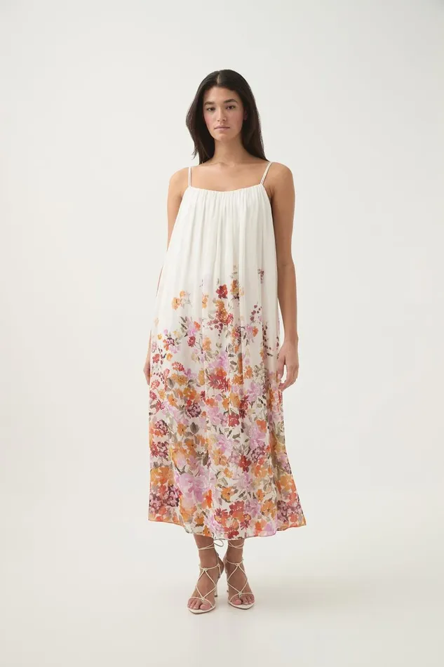 Aje Dresses Boeri Border Print Midi Dress Flora Natura 8211 Women Aje Dresses Boeri Border Print Midi Dress Flora Natura 8211 Women