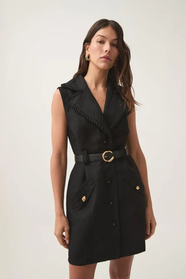 Aje Dresses Encompass Utility Mini Dress Black 8211 Women Aje Dresses Encompass Utility Mini Dress Black 8211 Women
