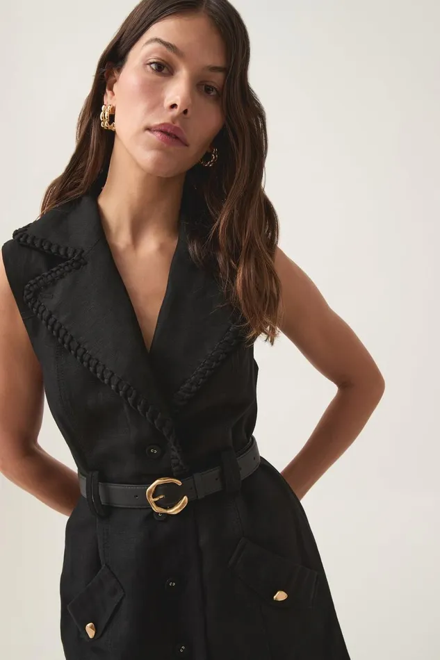 Aje Dresses Encompass Utility Mini Dress Black 8211 Women Aje Dresses Encompass Utility Mini Dress Black 8211 Women
