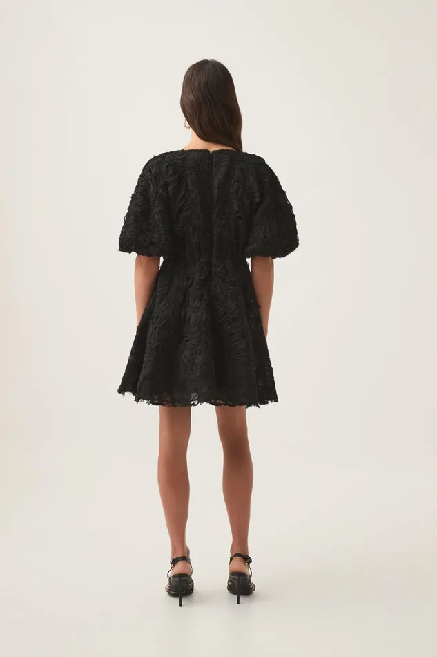 Aje Dresses Florential Mini Swing Dress Black 8211 Women Aje Dresses Florential Mini Swing Dress Black 8211 Women