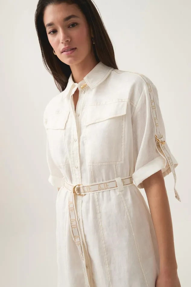 Aje Dresses Imogen Logo Mini Dress Ivory 8211 Women Aje Dresses Imogen Logo Mini Dress Ivory 8211 Women