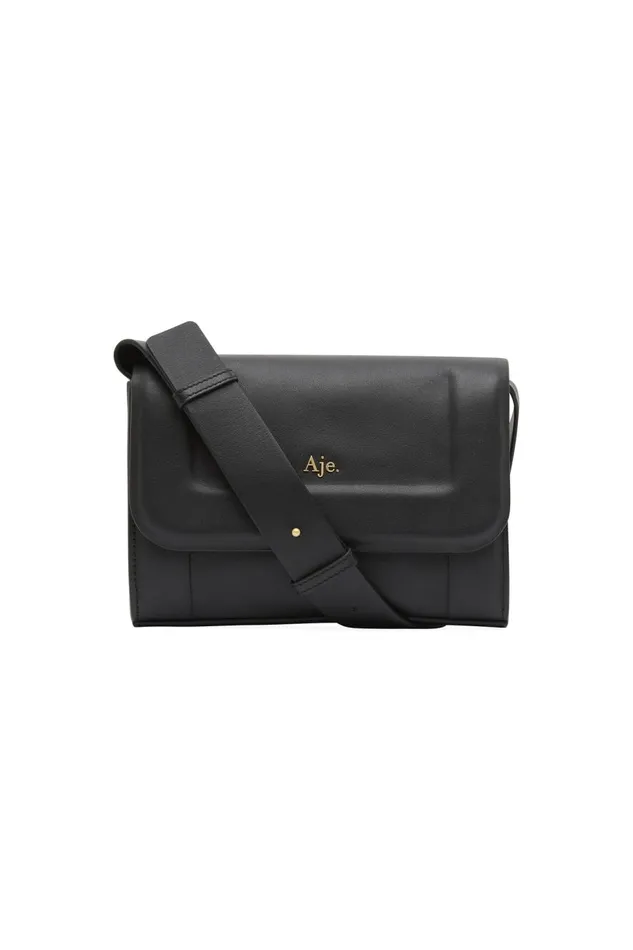 Aje Handbags and Wallets Lora Padded Crossbody Black 8211 Women