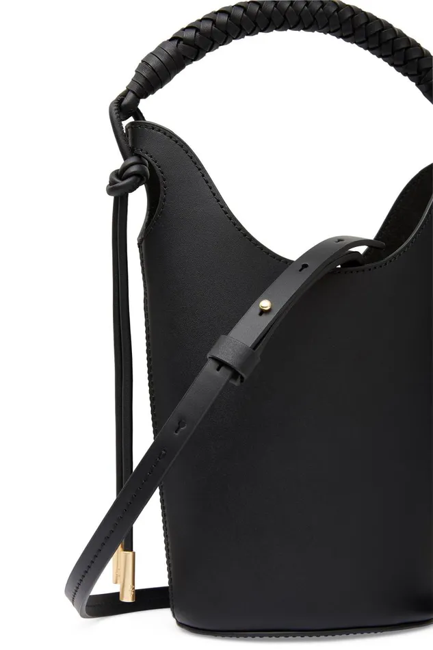 Aje Handbags and Wallets Louise Leather Bucket Bag Black 8211 Women Aje Handbags and Wallets Louise Leather Bucket Bag Black 8211 Women