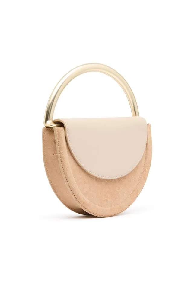 Aje Handbags and Wallets Norma Crescent Clutch Natural Beigetawny Brown 8211 Women Aje Handbags and Wallets Norma Crescent Clutch Natural Beigetawny Brown 8211 Women