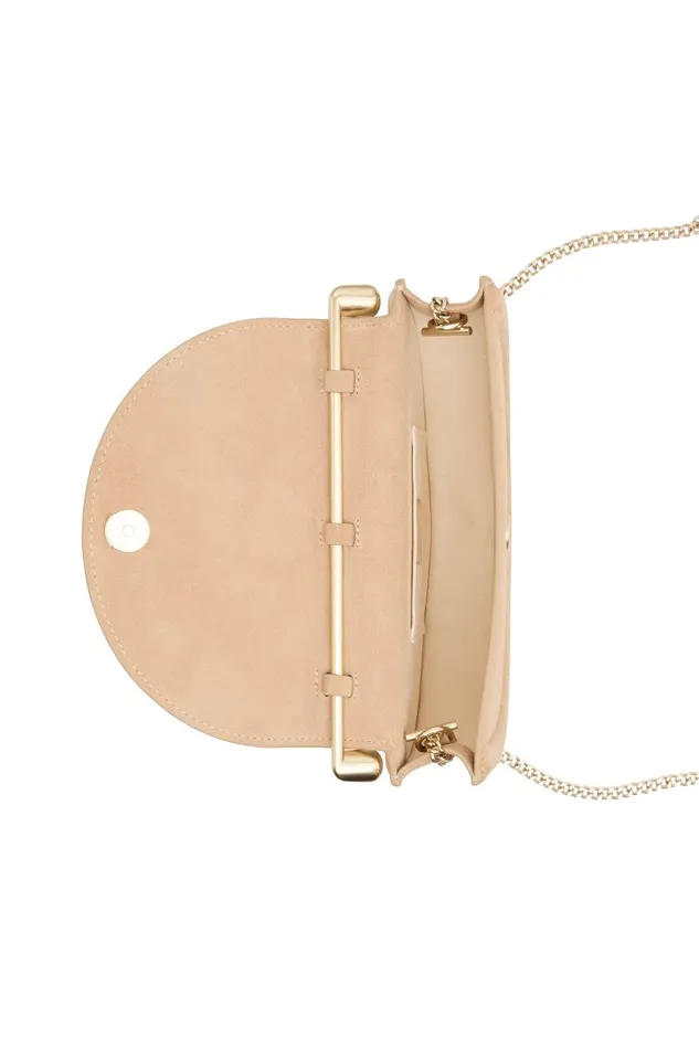 Aje Handbags and Wallets Norma Crescent Clutch Natural Beigetawny Brown 8211 Women Aje Handbags and Wallets Norma Crescent Clutch Natural Beigetawny Brown 8211 Women