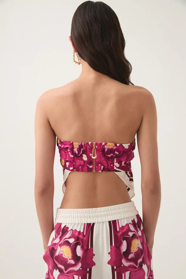 Aje Hats and Scarves Atomic Scarf Top Boldly Blooming 8211 Women Aje Hats and Scarves Atomic Scarf Top Boldly Blooming 8211 Women
