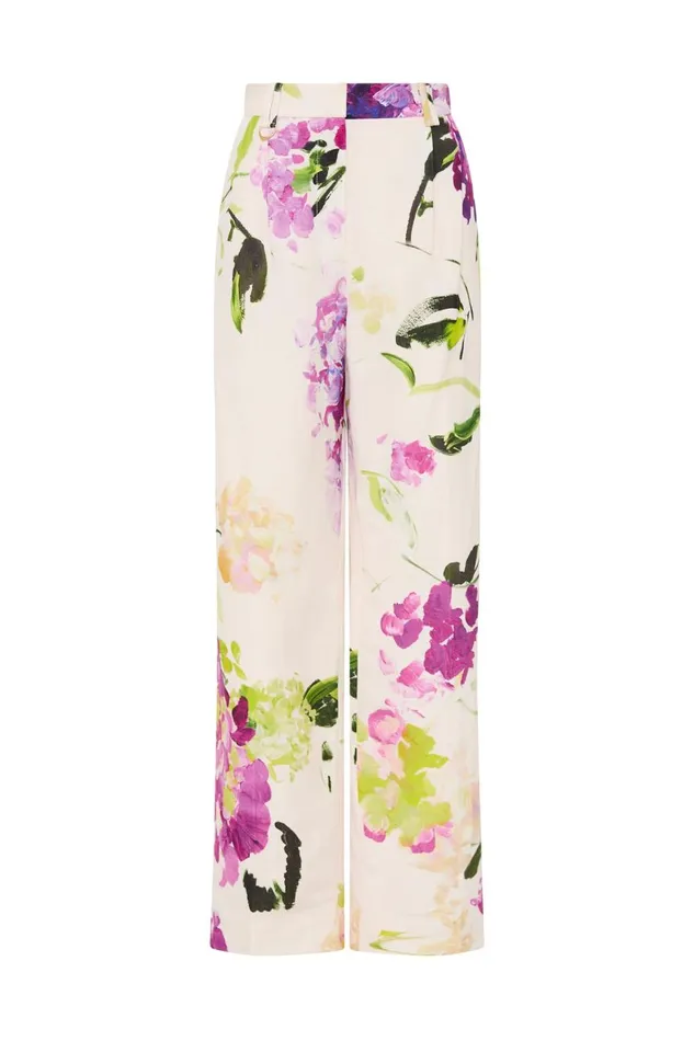 Aje Matching Sets Portray Relaxed Pant Wild Hydrangea 8211 Women