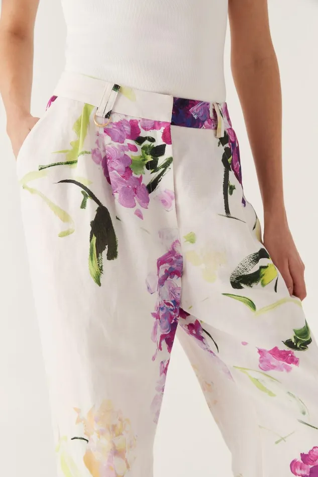 Aje Matching Sets Portray Relaxed Pant Wild Hydrangea 8211 Women