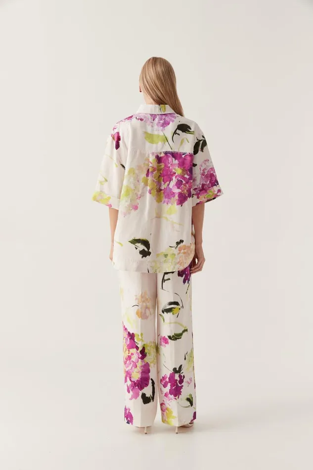 Aje Matching Sets Portray Relaxed Pant Wild Hydrangea 8211 Women