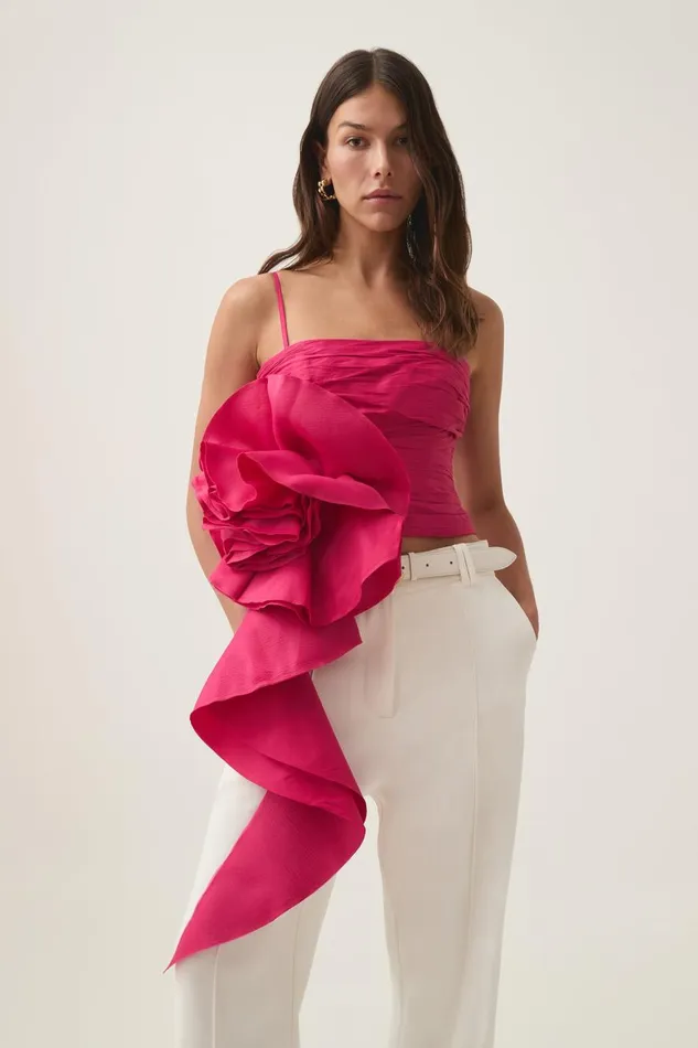 Aje Matching Sets Potion Spiral Top Rich Magenta 8211 Women Aje Matching Sets Potion Spiral Top Rich Magenta 8211 Women