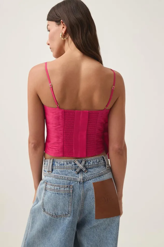 Aje Matching Sets Potion Spiral Top Rich Magenta 8211 Women Aje Matching Sets Potion Spiral Top Rich Magenta 8211 Women