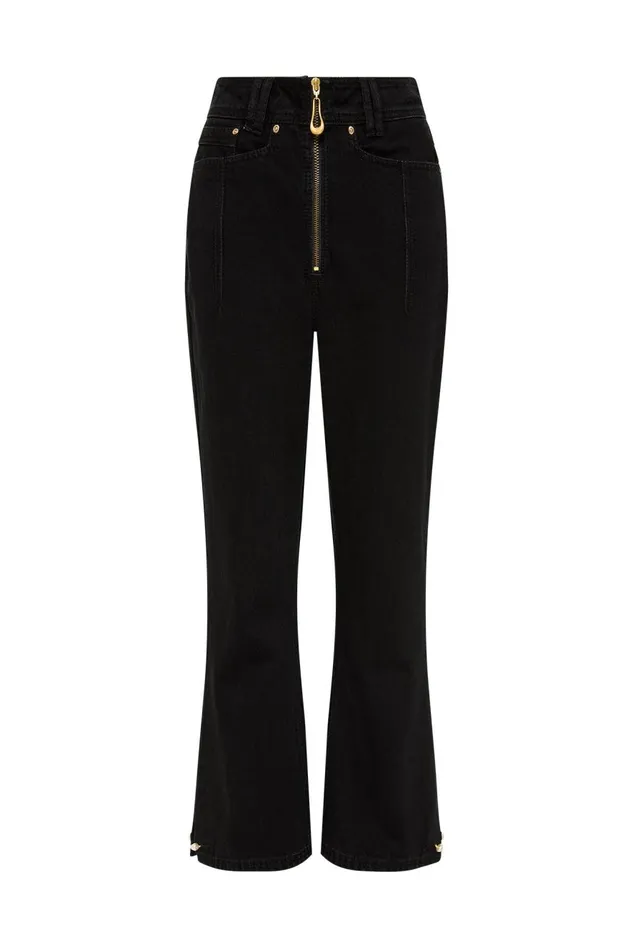 Aje Matching Sets Willa Bootleg Jeans Black 8211 Women