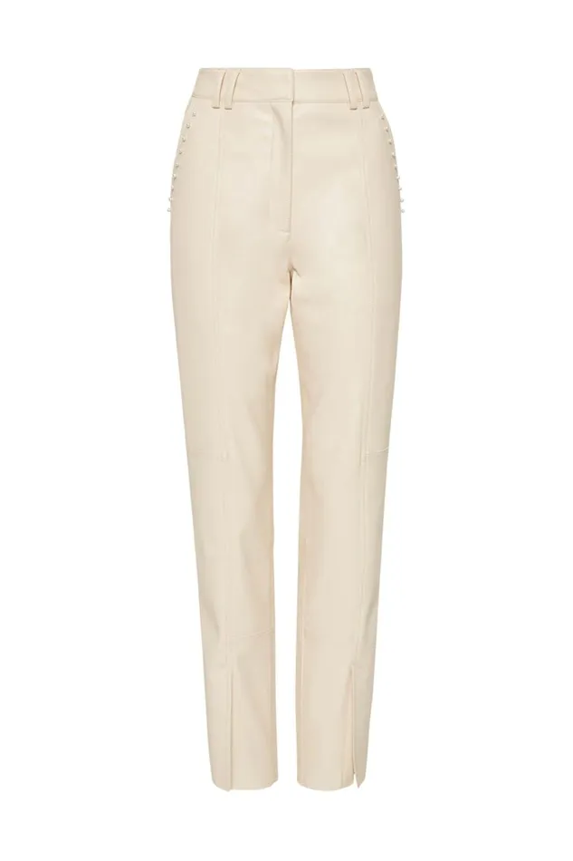 Aje Pants Elaine Pant Sandstone Beige 8211 Women