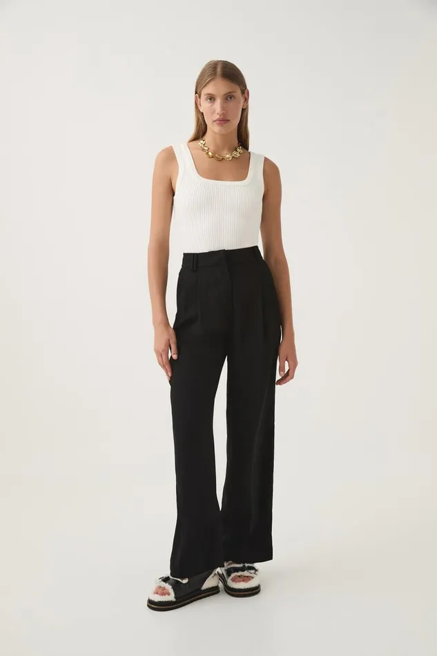 Aje Pants Paragon Tailored Pant Black 8211 Women
