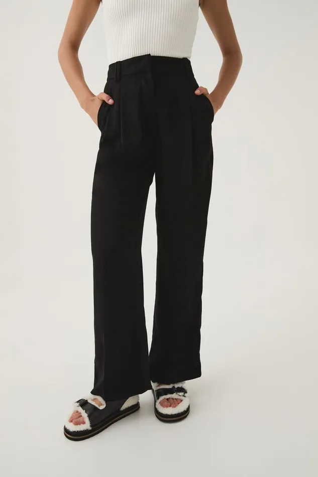 Aje Pants Paragon Tailored Pant Black 8211 Women
