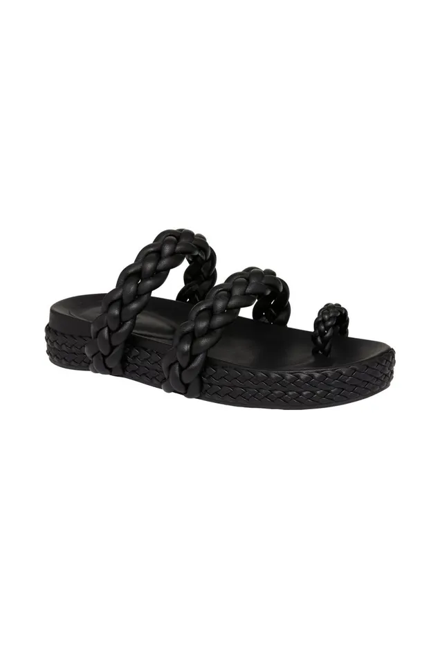 Aje Shoes Promenade Braided Chunky Slide Black 8211 Women Aje Shoes Promenade Braided Chunky Slide Black 8211 Women