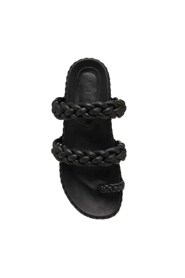 Aje Shoes Promenade Braided Chunky Slide Black 8211 Women Aje Shoes Promenade Braided Chunky Slide Black 8211 Women