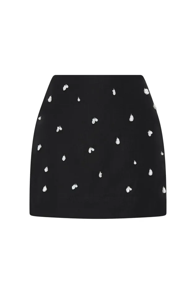 Aje Skirts Akoya Mini Skirt Black 8211 Women