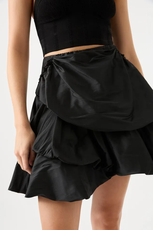 Aje Skirts Daybreak Mini Skirt Black 8211 Women