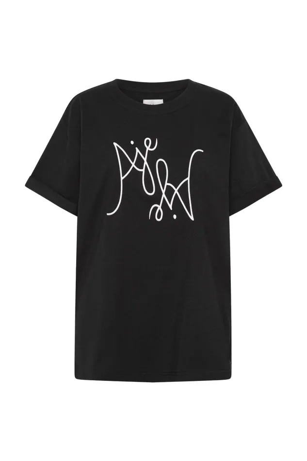 Aje Tees Prophecy Logo Oversized Tee Blackwhite Logo 8211 Women