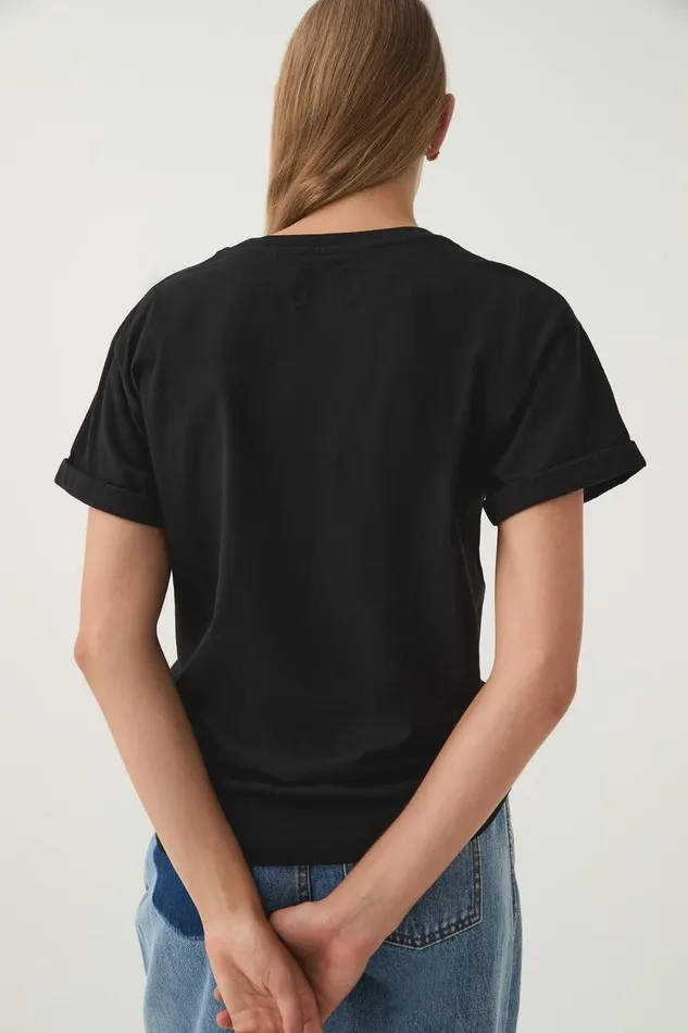 Aje Tees Prophecy Logo Oversized Tee Blackwhite Logo 8211 Women