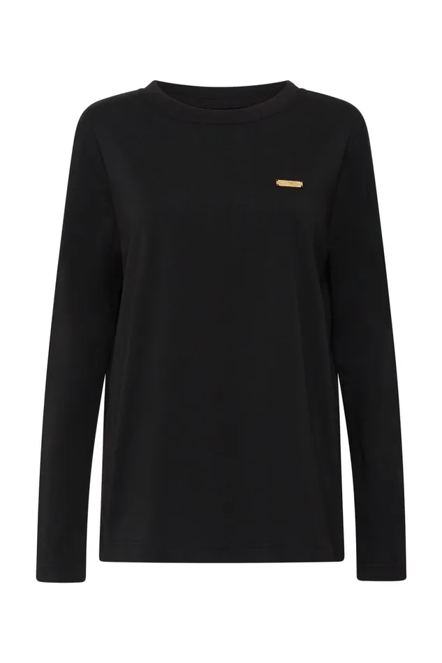 Aje Tees Rayne Long Sleeve Tee Black 8211 Women