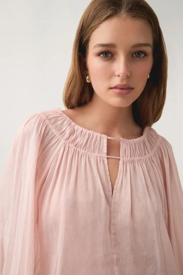 Aje Tops Cyma Blouse Rosewater 8211 Women Aje Tops Cyma Blouse Rosewater 8211 Women