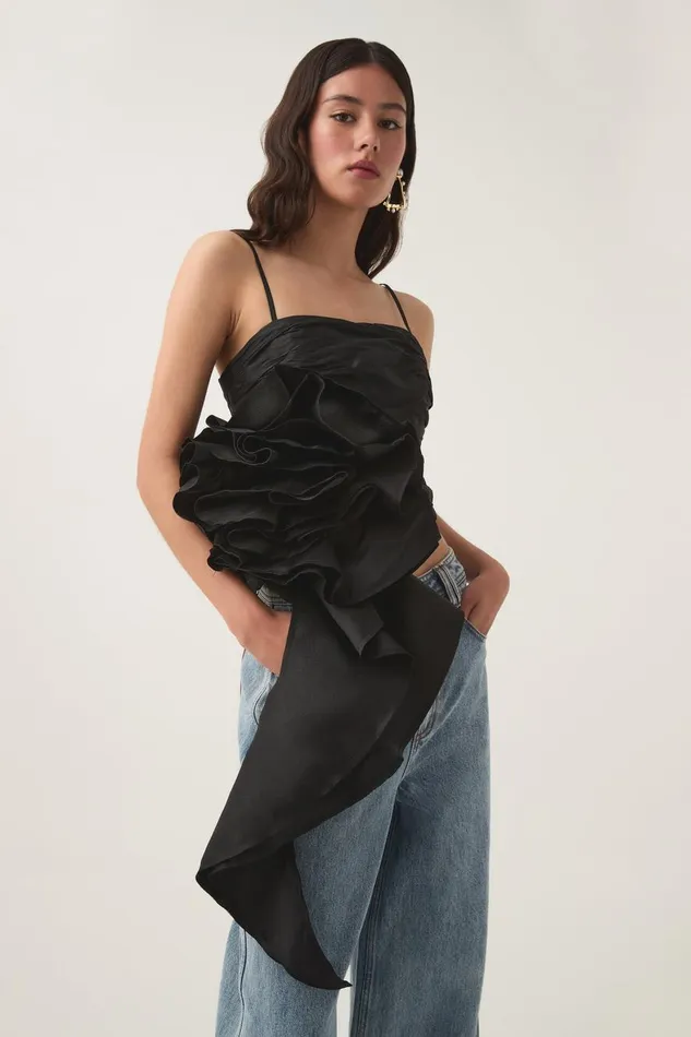 Aje Tops Potion Spiral Top Black 8211 Women