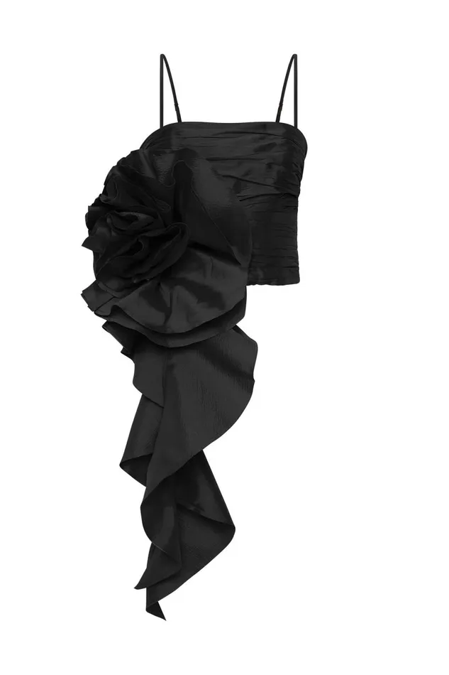 Aje Tops Potion Spiral Top Black 8211 Women Aje Tops Potion Spiral Top Black 8211 Women