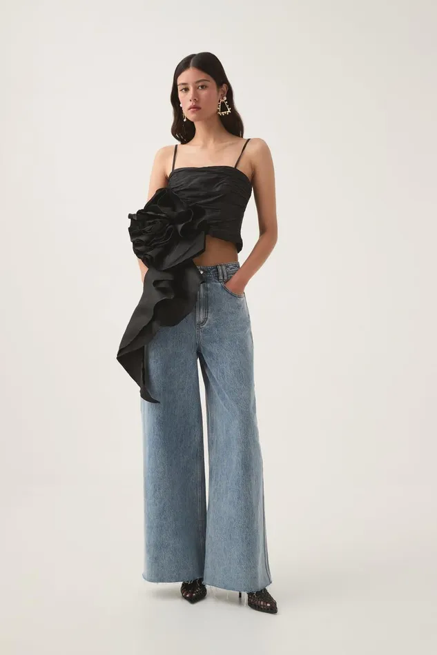 Aje Tops Potion Spiral Top Black 8211 Women Aje Tops Potion Spiral Top Black 8211 Women